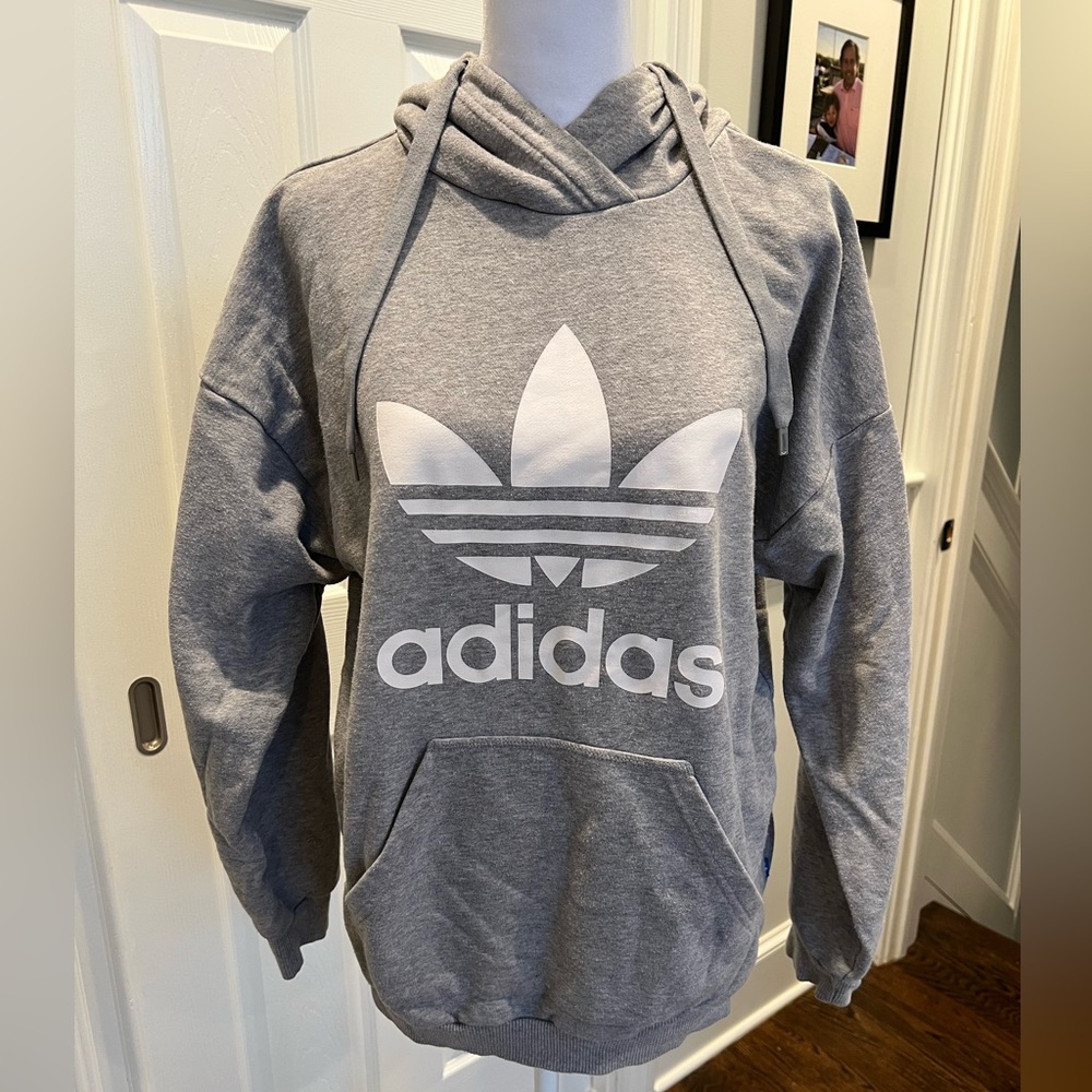Adidas hoodie size small original logo